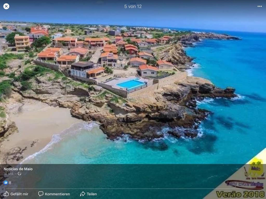 Casita Solemar Direkt Am Atlantik Villa Calheta Luaran gambar